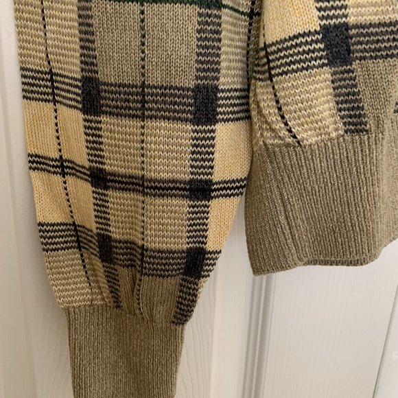 BOBBY JONES Classic Argyle 100% Cotton Sweater SZ L - Picture 4 of 10